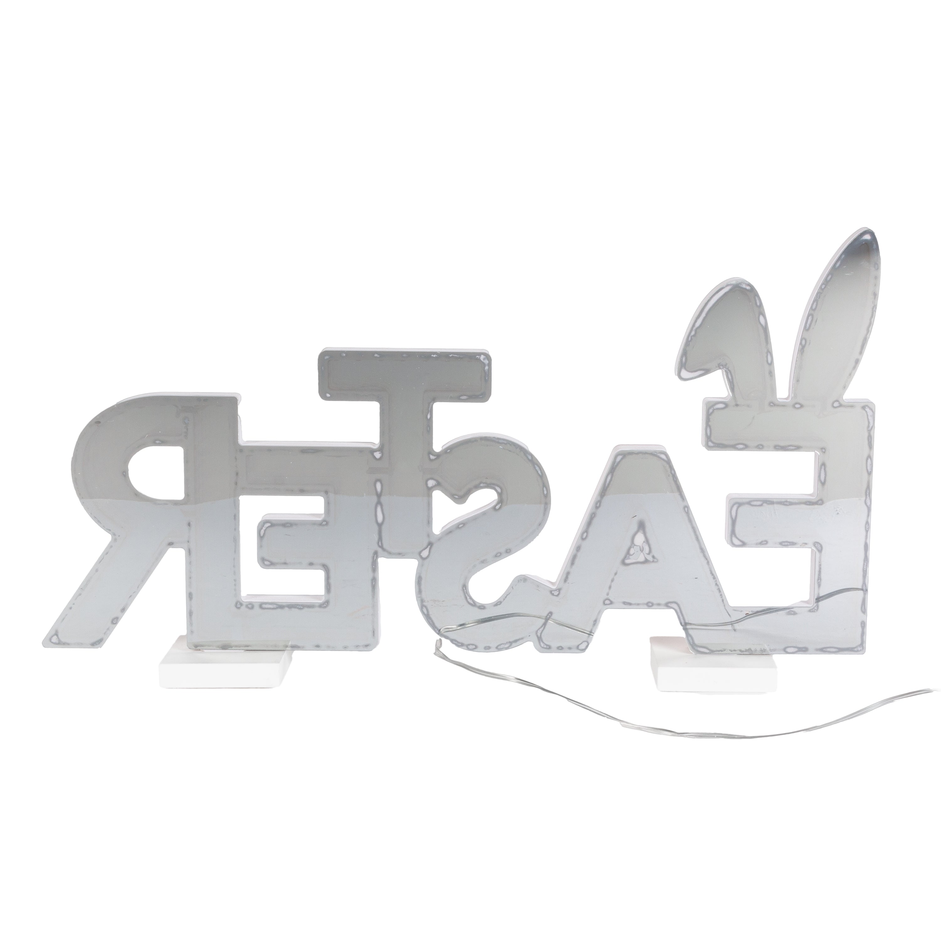 16.3 inch Battery Operated Lighted Infinity Easter Sign with USB Adapter